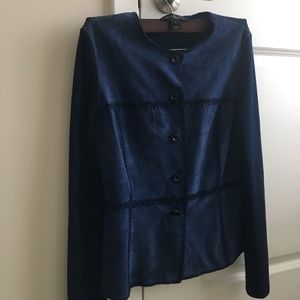 Navy Blue St. John jacket